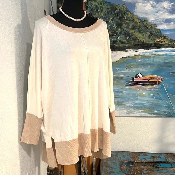 Wonderly, Fly-Away Dolman-Sleeved Stretchy Top, Super Soft,Timeless,Size 1X - Picture 2 of 9